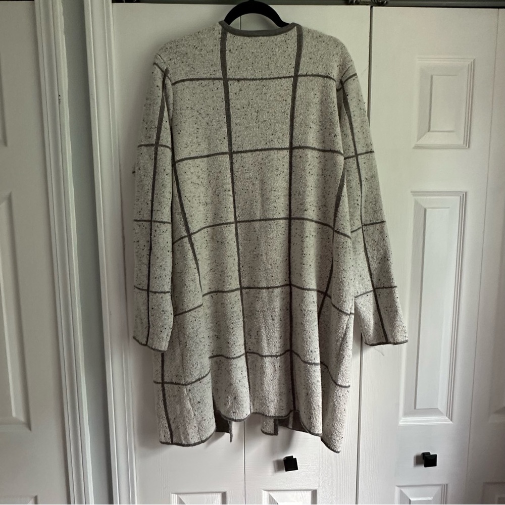 Apt 9 Window Pane Open Front Cardigan - image 2